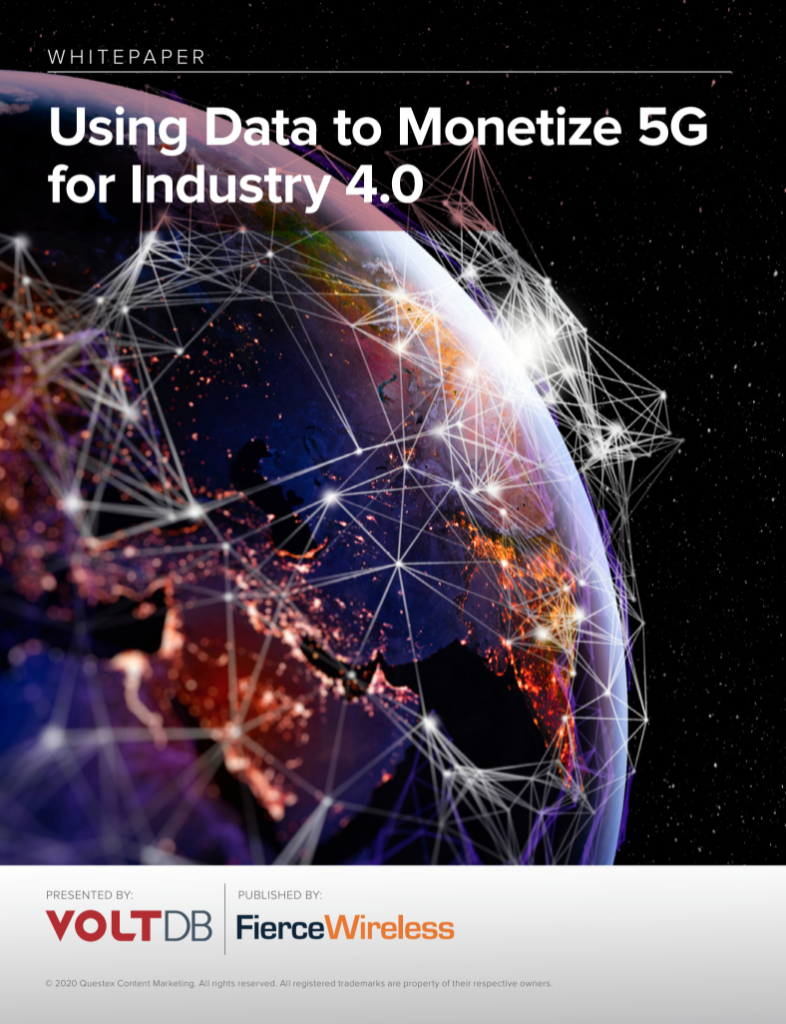 Whitepaper: Using Data to Monetize 5G for Industry 4.0