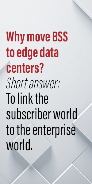Why move BSS to edge data centers?