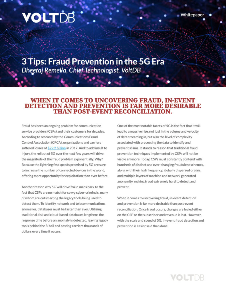 3 Tips for Fraud Prevention in 5G