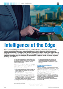 Intelligence on the Edge Report
