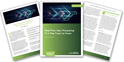 TDWI Real-Time Data Processing Report Spread Image