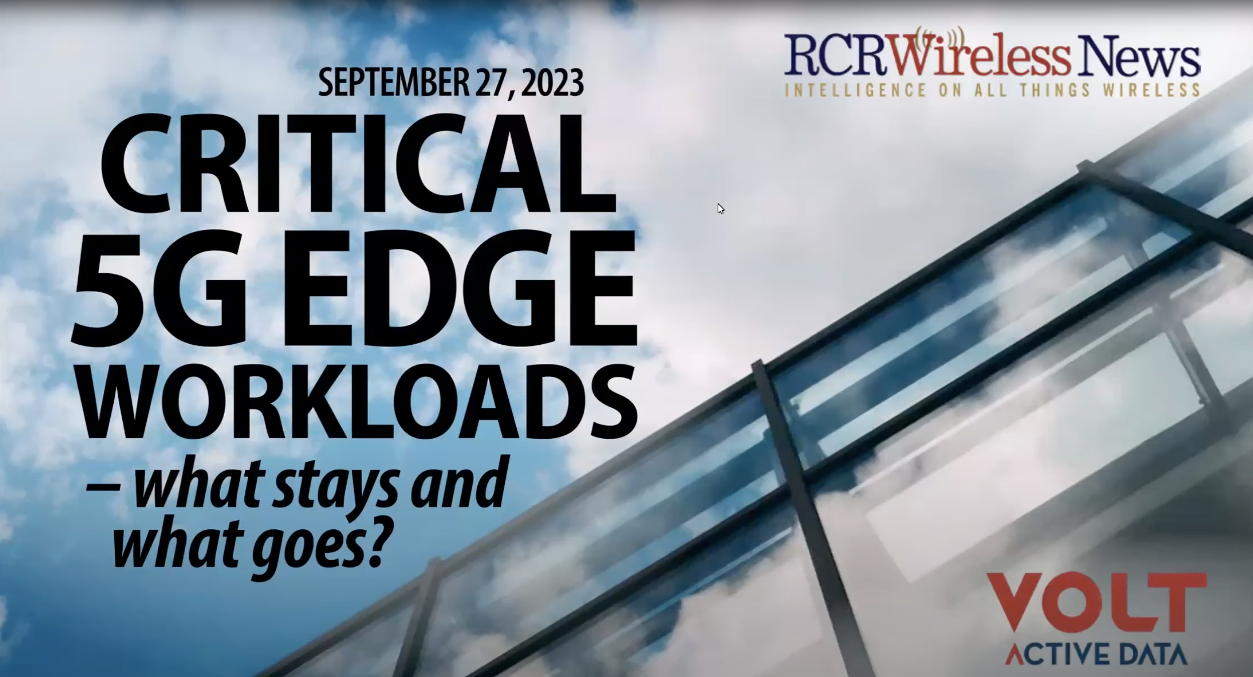 RCR Wireless — Critical Edge Workloads for IIoT