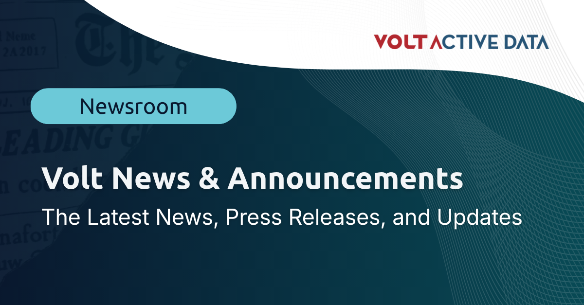 Volt Active Data Newsroom | Press, Product & Partnership News